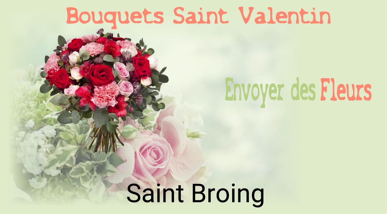Roses de Saint-Valentin livrées à Saint-Broing
